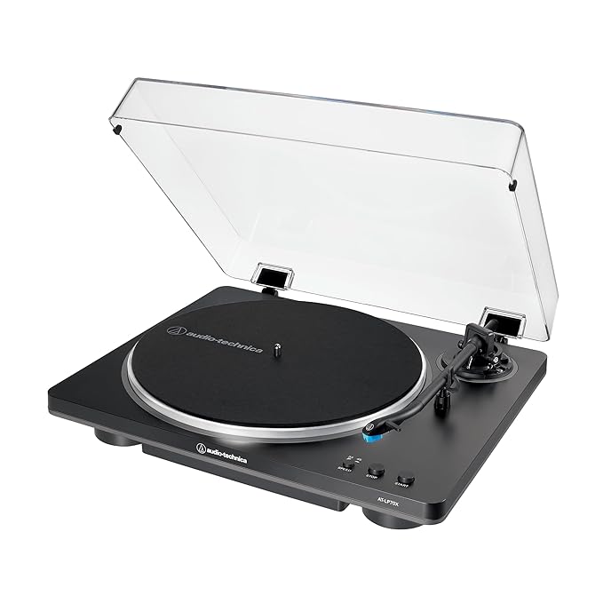 An image of the album Audio-Technica AT-LP70X Fully Automatic Belt-Drive Turntable