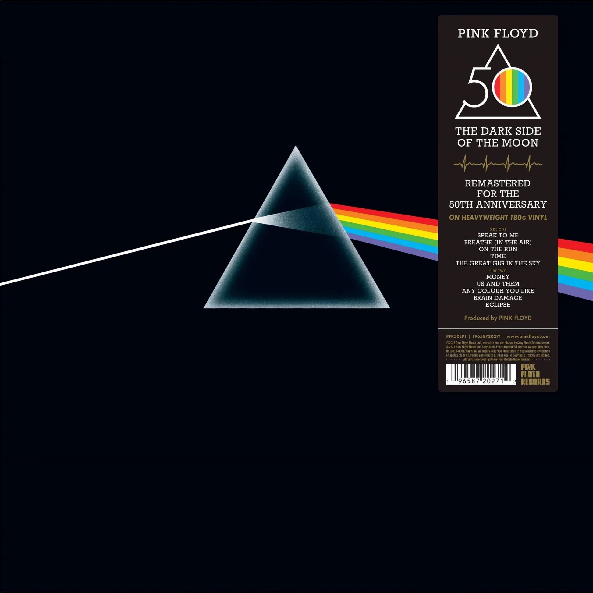 An image of the album PINK FLOYD - THE DARK SIDE OF THE MOON (1LP/GF/2023 REMASTER)