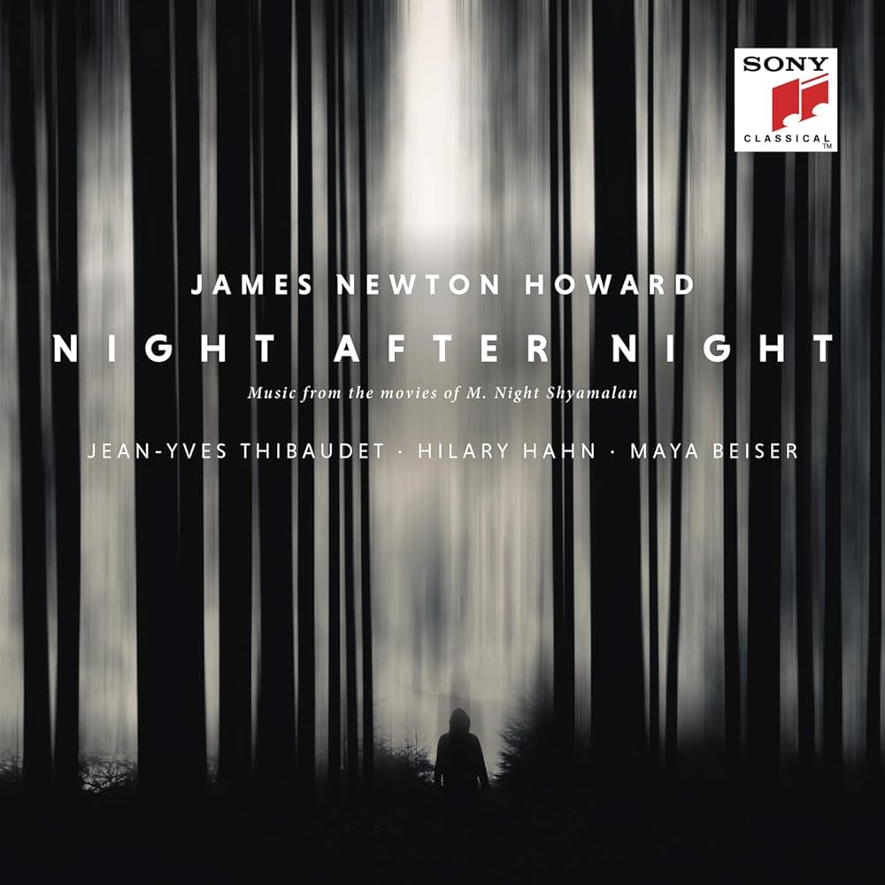 An image of the album James Newton Howard, Jean-Yves Thibaudet - Night After Night (Music From The Movies Of M. Night Shyamalan)