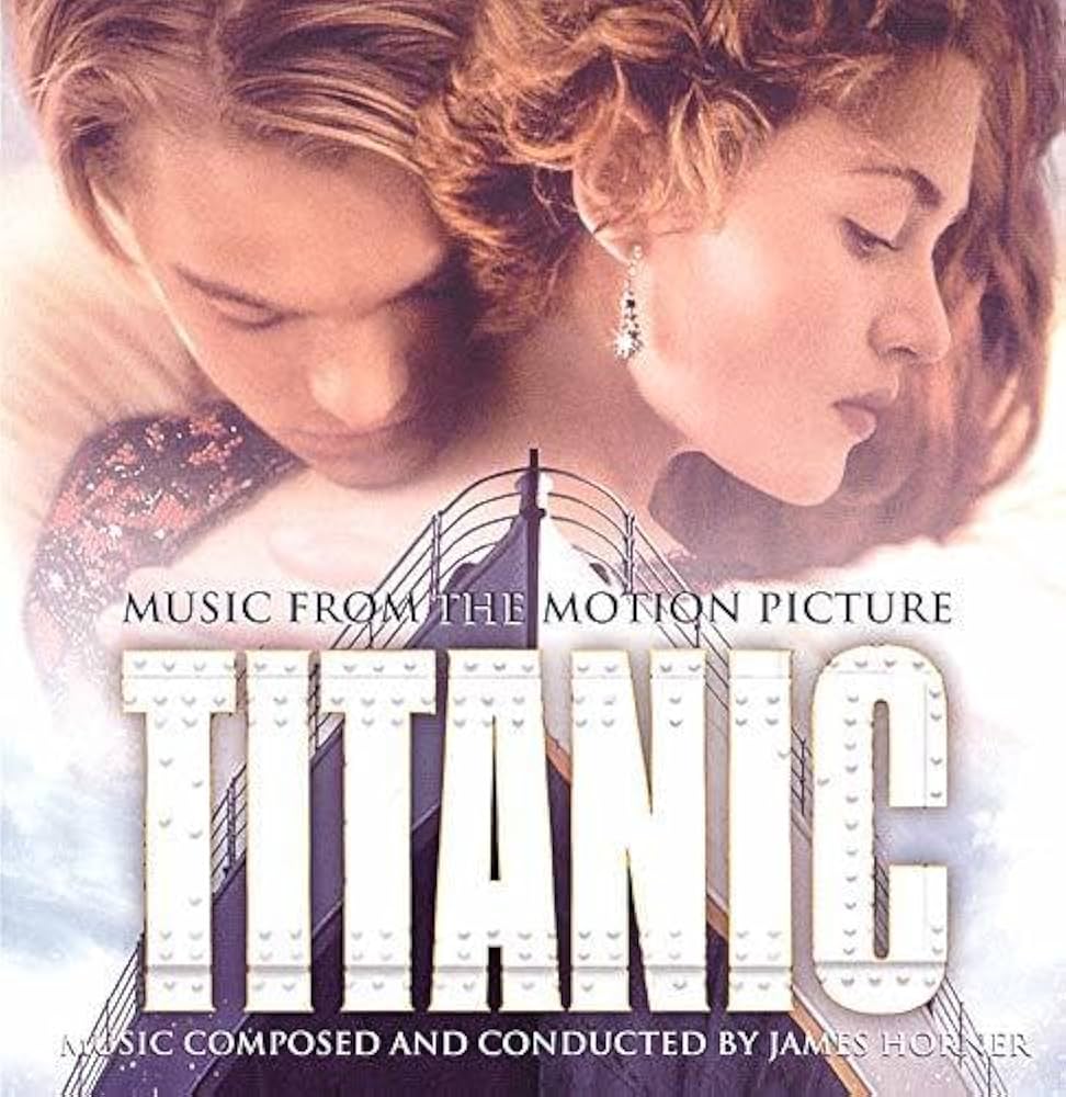 An image of the album OST - Titanic (2LP Yellow Coloured)