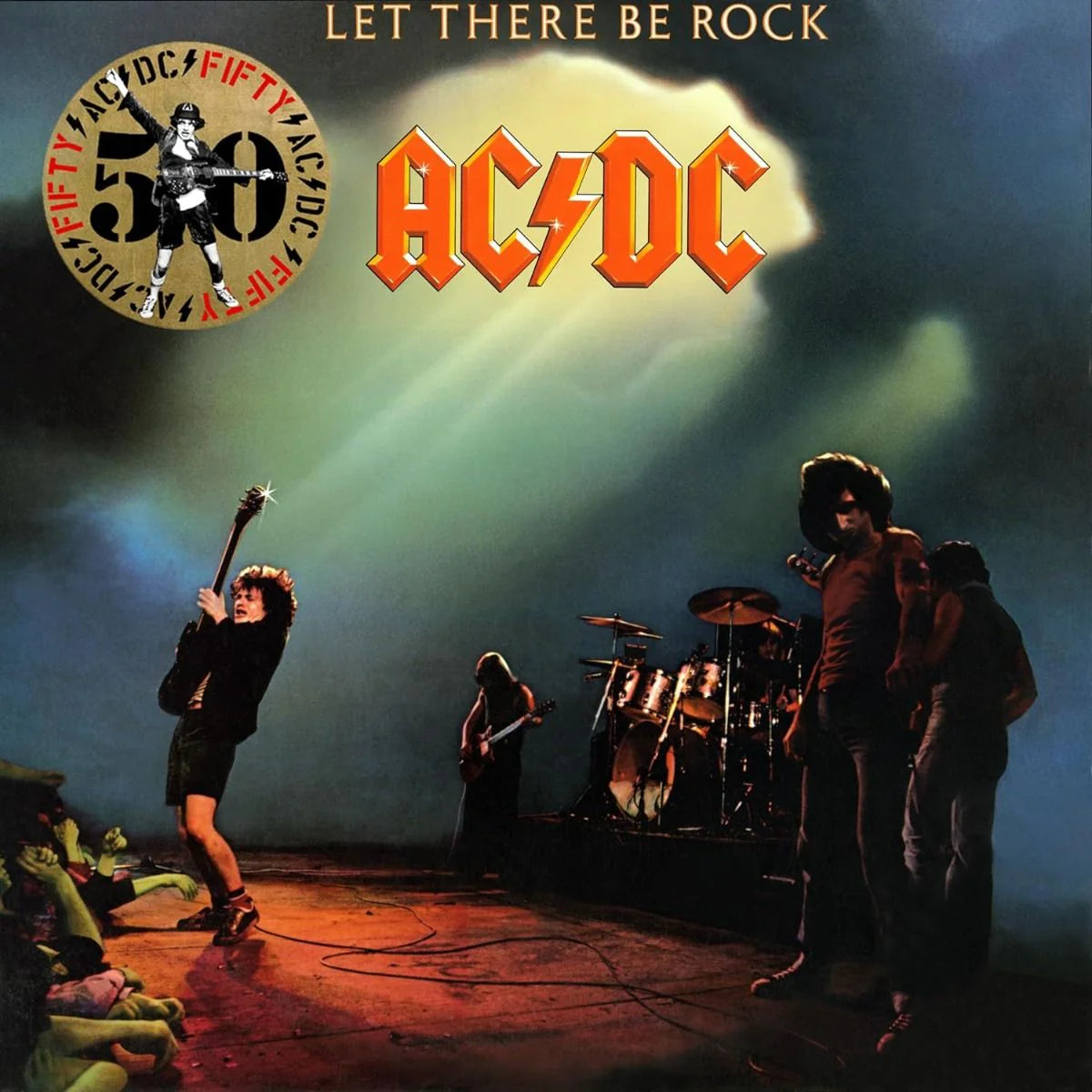 album art of AC/DC - Let There Be Rock (50th Anniversary)