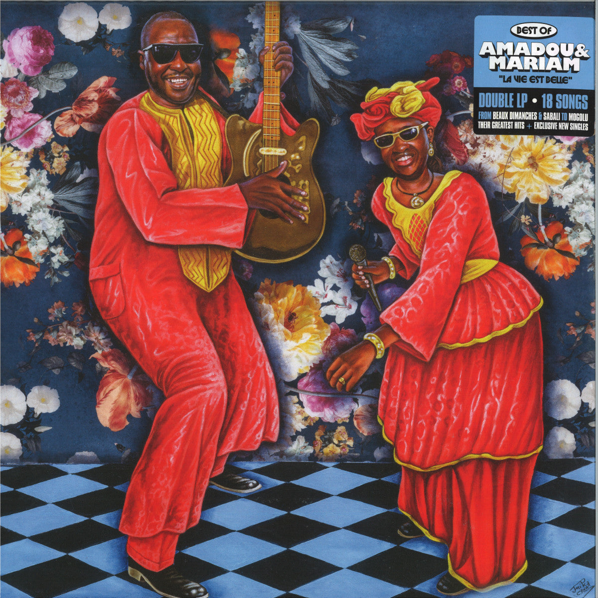 Amadou & Mariam - La Vie Est Belle (Best Of/ 2LP/ Stereo) Vinyl Record
