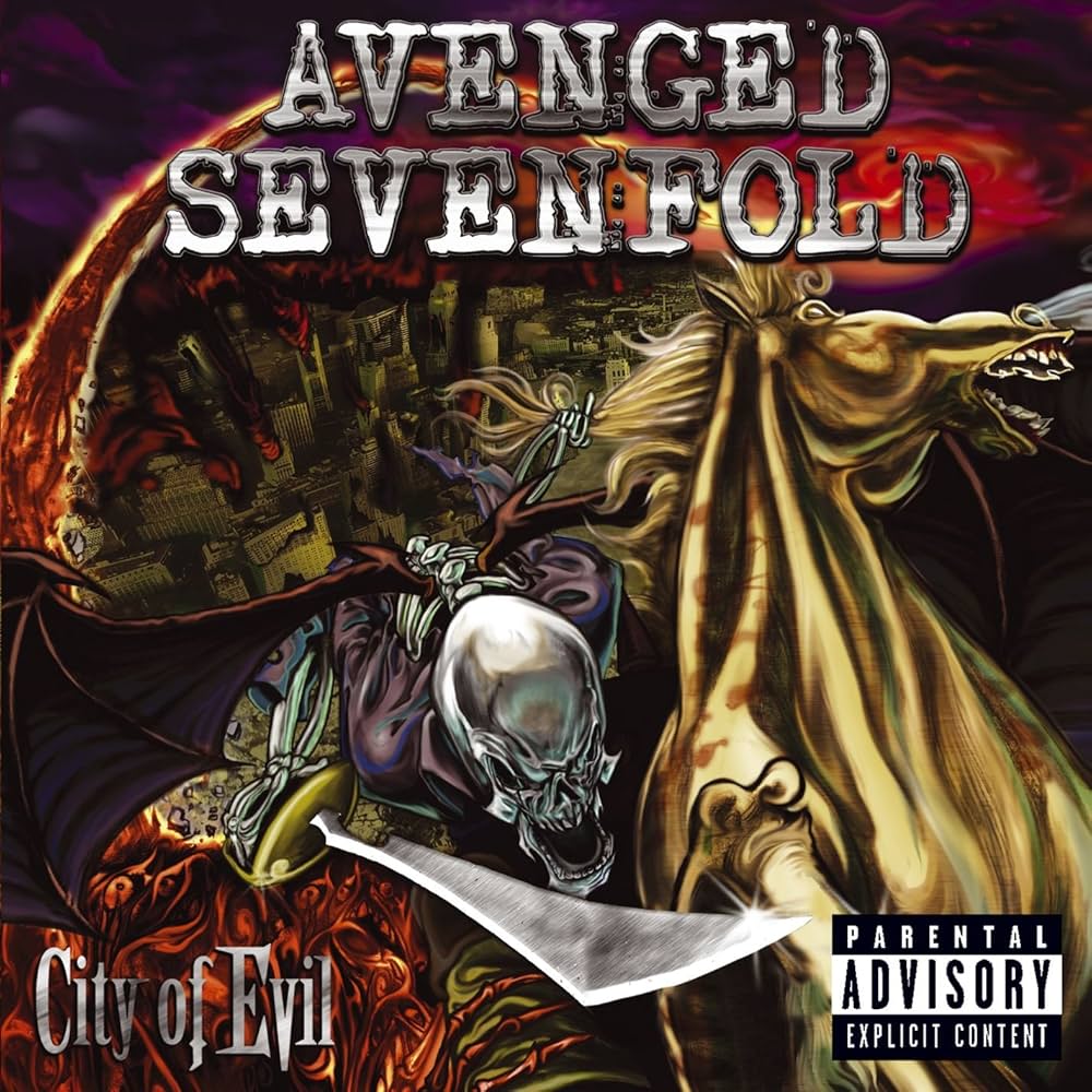 Vinyl Record for Avenged Sevenfold Avenged Sevenfold - City Of Evil