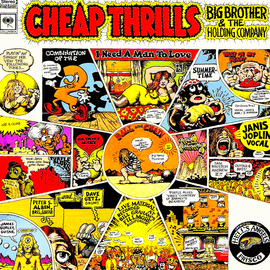 Vinyl Record of Big Brother & The Holding Company - Cheap Thrills