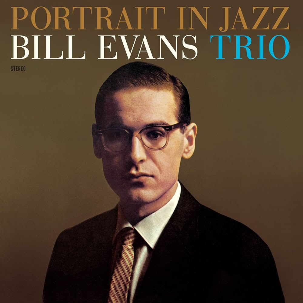 vinyl record of Bill Evans Trio - Portrait in Jazz