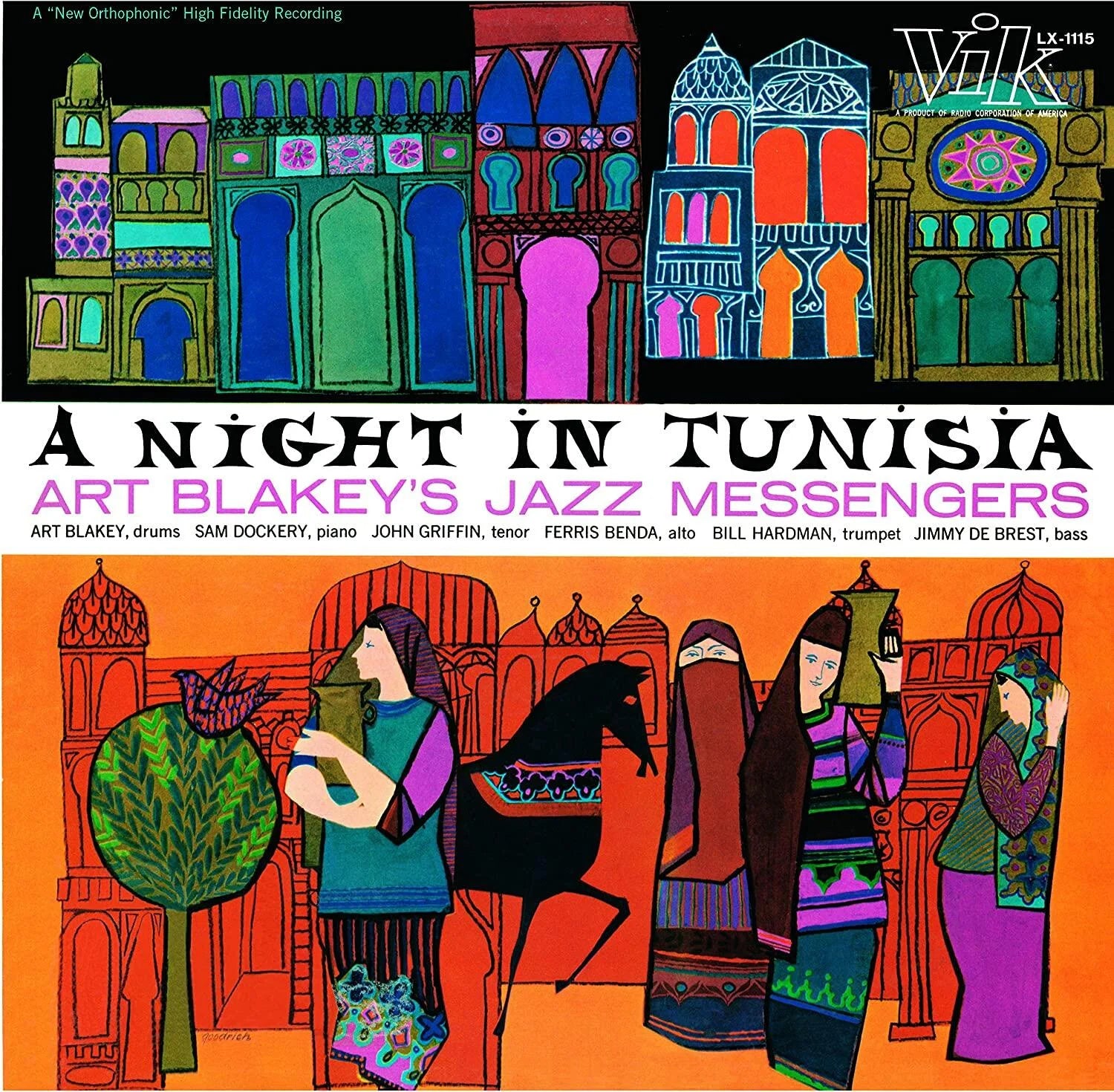 An image of the album ART BLAKEY - A NIGHT IN TUNISIA (1LP)