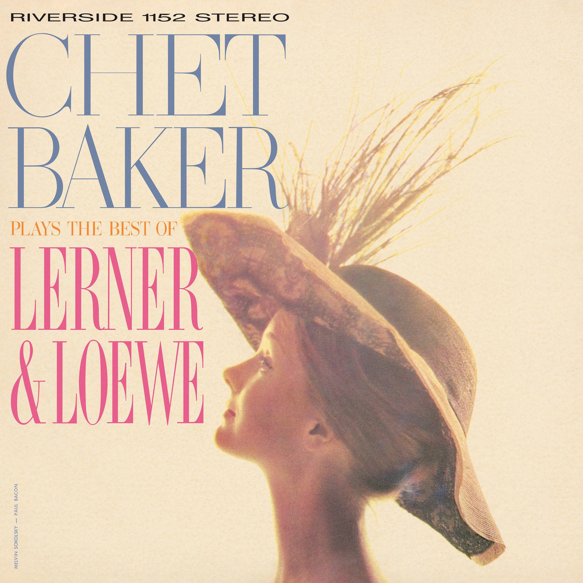 Chet Baker -  Baker Plays The Best of Lerner & Loewe Vinyl Record

Album cover featuring a woman wearing a hat with text about music by Lerner & Loewe.