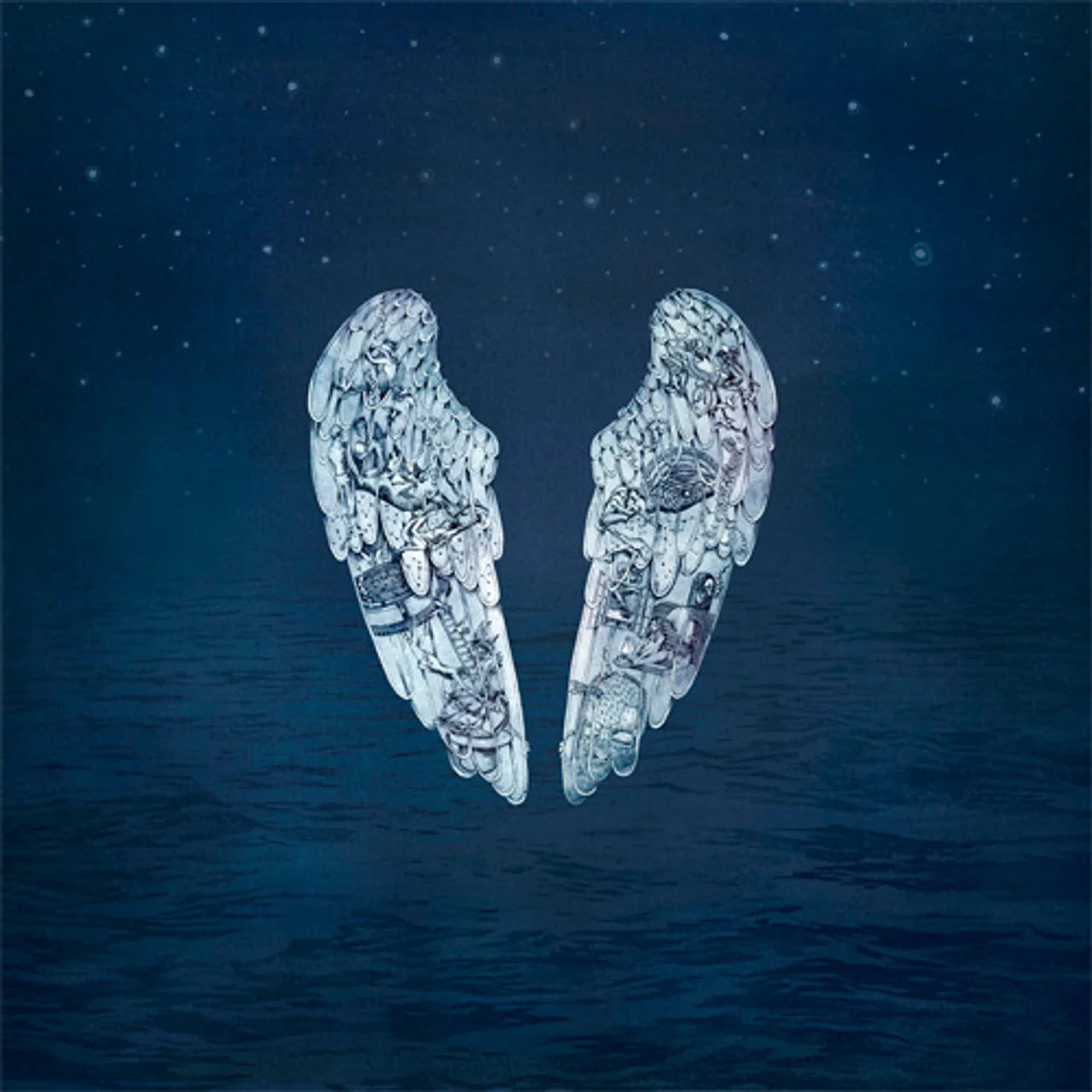 An image of the album Coldplay -Ghost Stories (clear vinyl)