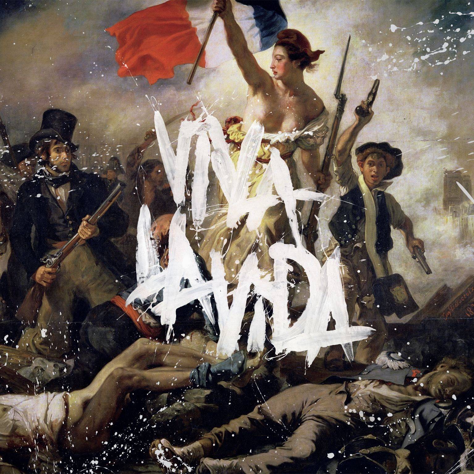 An image of the album Coldplay - Viva La Vida or Death and all His Friends (clear vinyl)