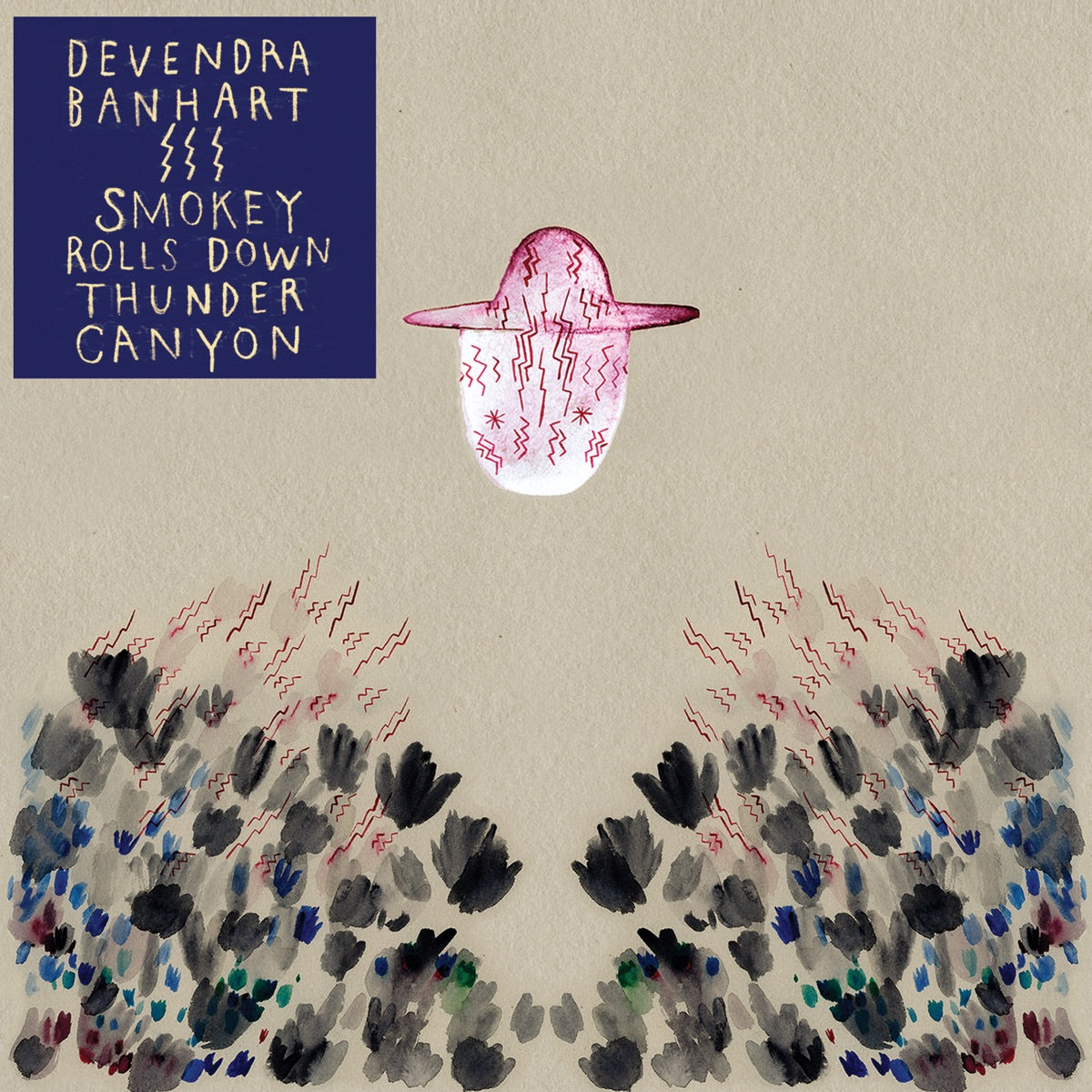 Vinyl Record of Devendra Banhart - Smokey Rolls Down Thunder Canyon