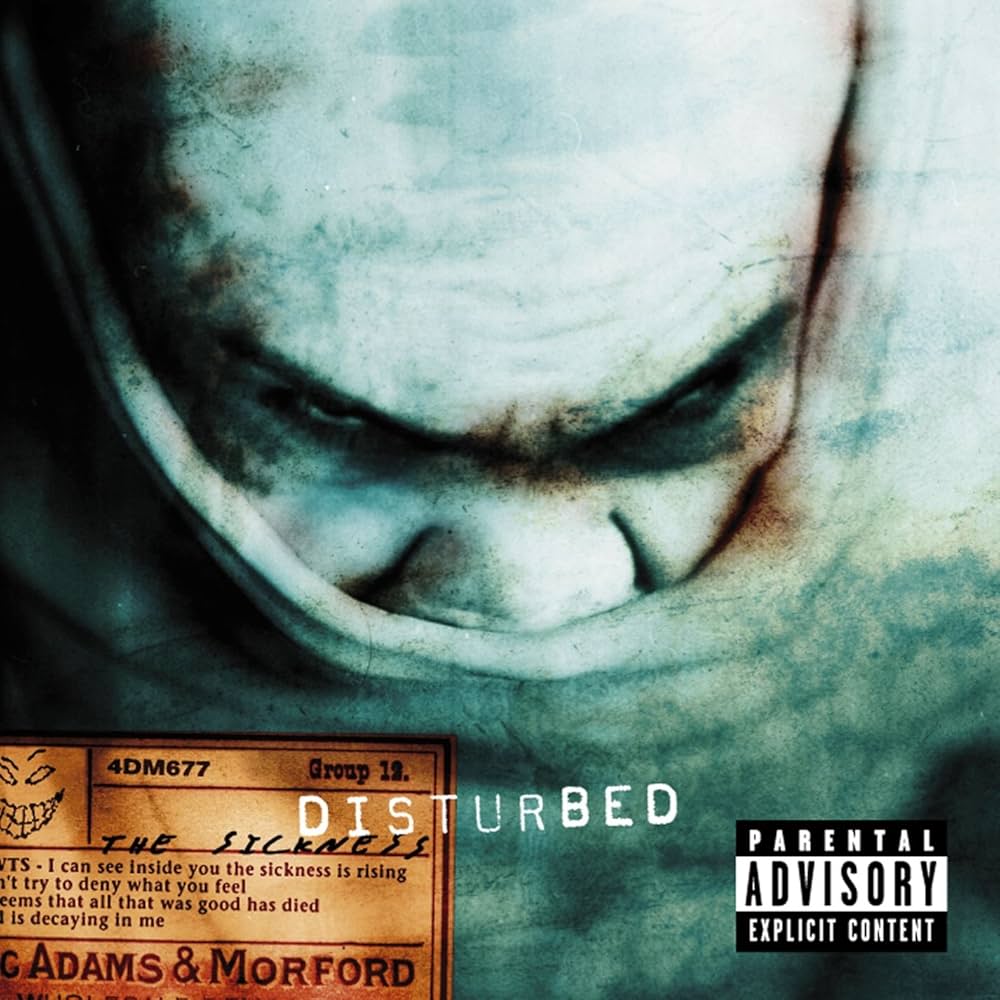 An image of the album Disturbed - TheSickness