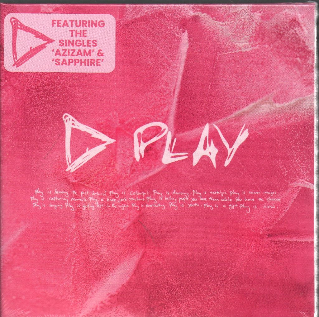Ed Sheeran - Play Vinyl Record

Album cover with 'Dplay' branding on a pink textured background