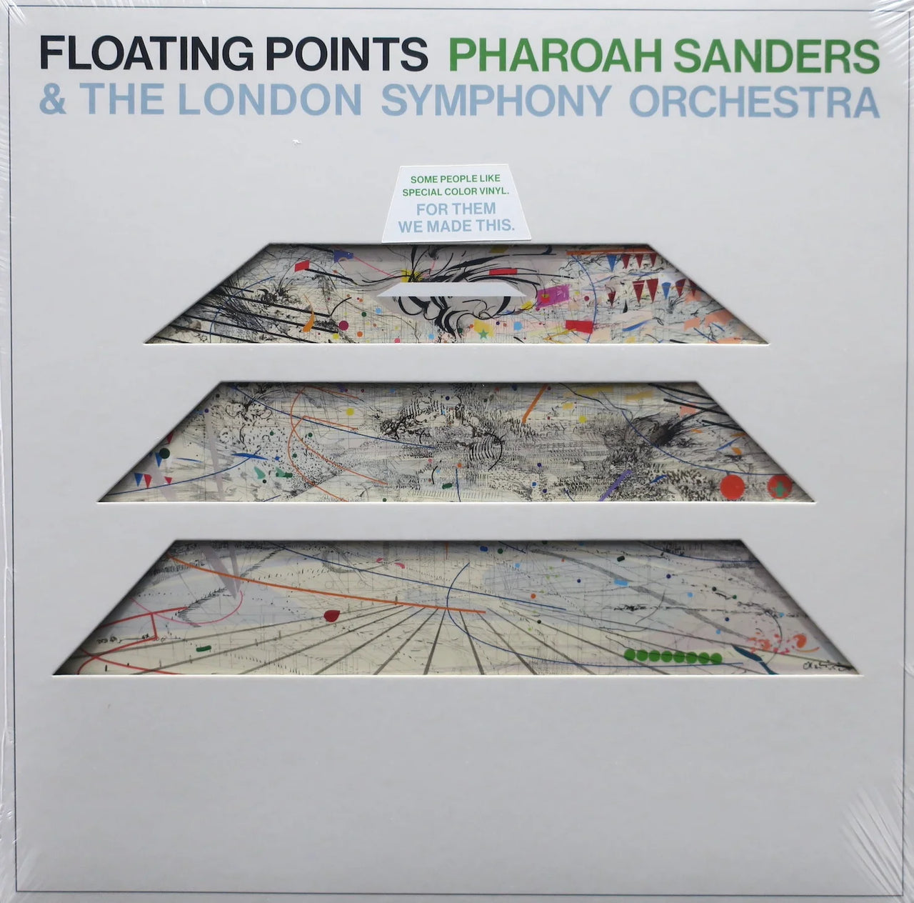 Floating Points, P. Sanders - Promises (1LP/GF/Blue Marbled)