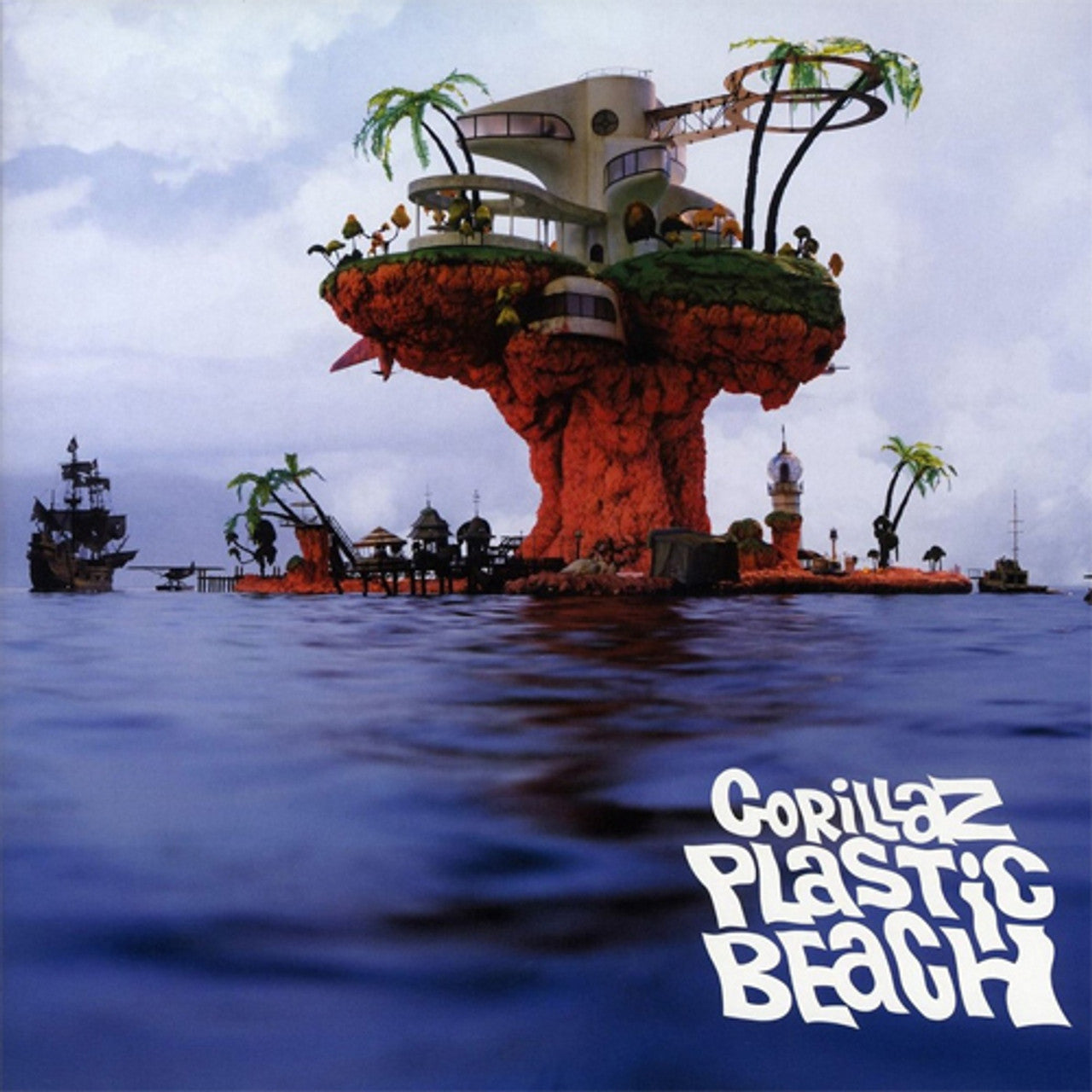 Vinyl Record for Gorillaz GORILLAZ - PLASTIC BEACH (2LP/180g)