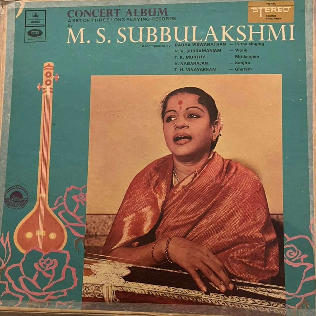 MS Subbulakshmi - Live in Concert (3LP)