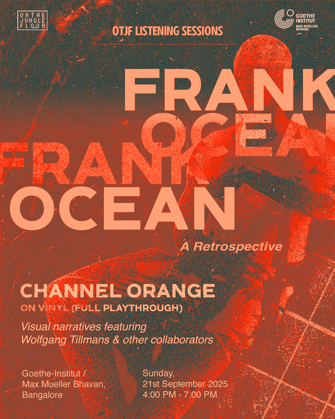 Event Tickets: OTJF Listening Sessions: Frank Ocean - Channel Orange