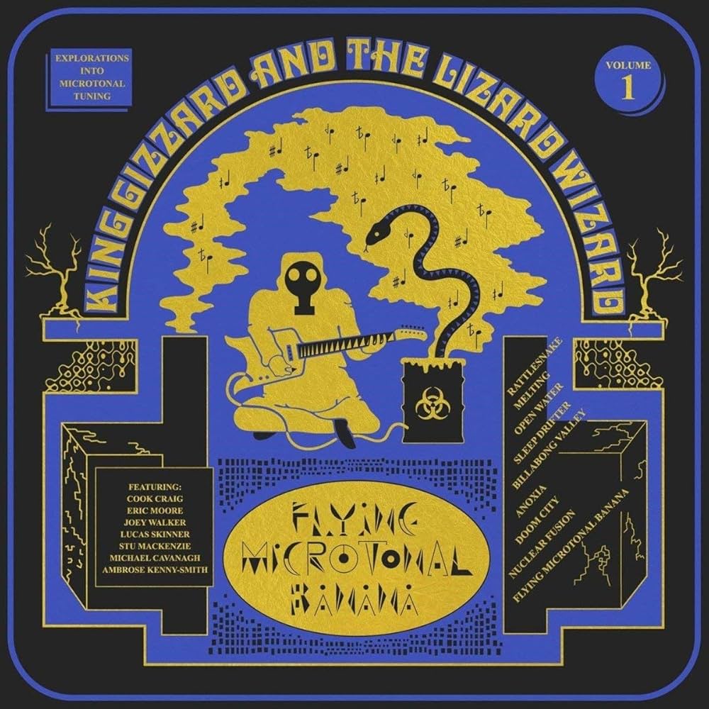King Gizzard & The Lizard Wizard - Flying Microtonal Banana Vinyl Record