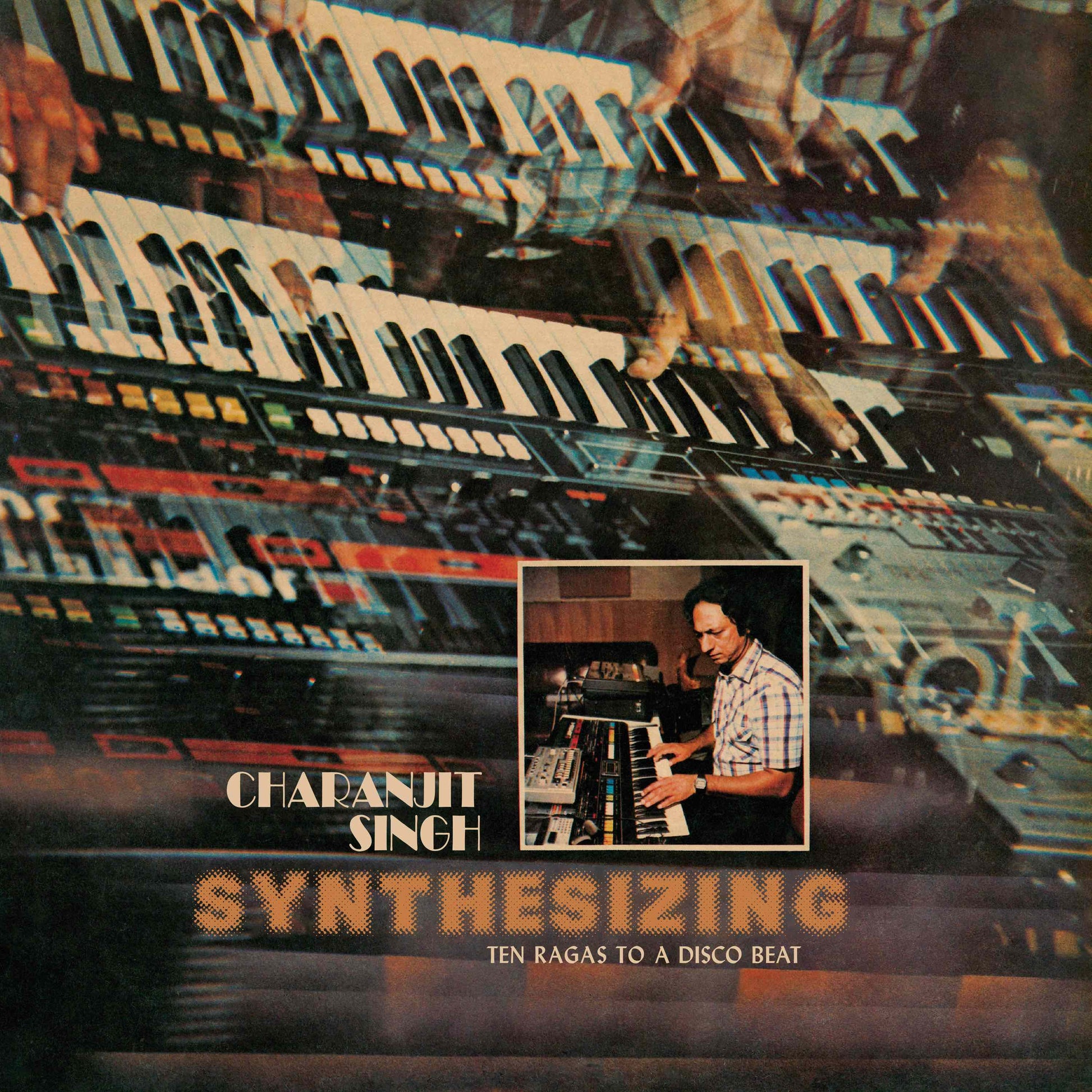 An image of the album CHARANJIT SINGH  - SYNTHESIZING: TEN RAGAS TO A DISCO BEAT (2LP/ Black) | PRE ORDER