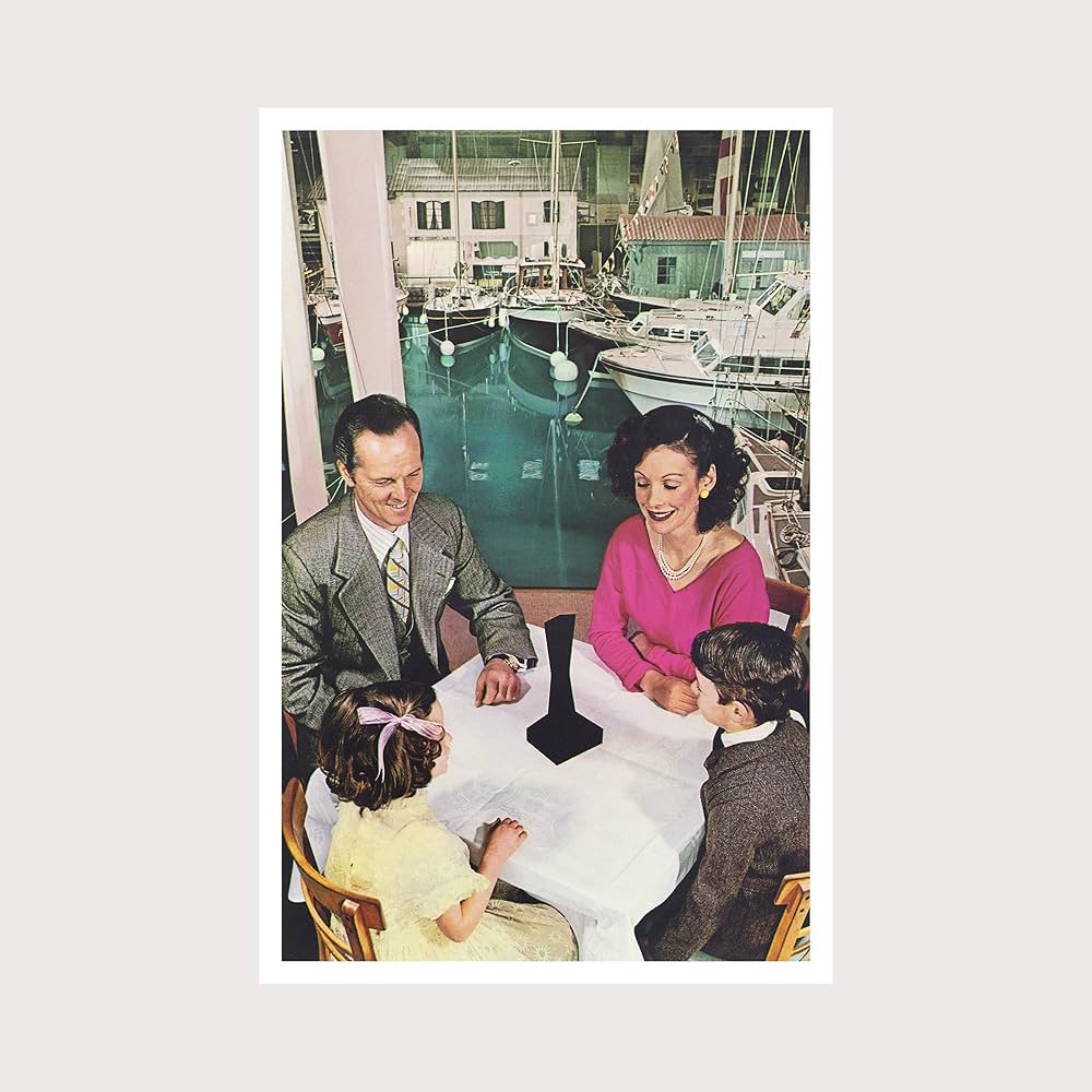 An image of the album Led Zeppelin - Presence (LP)