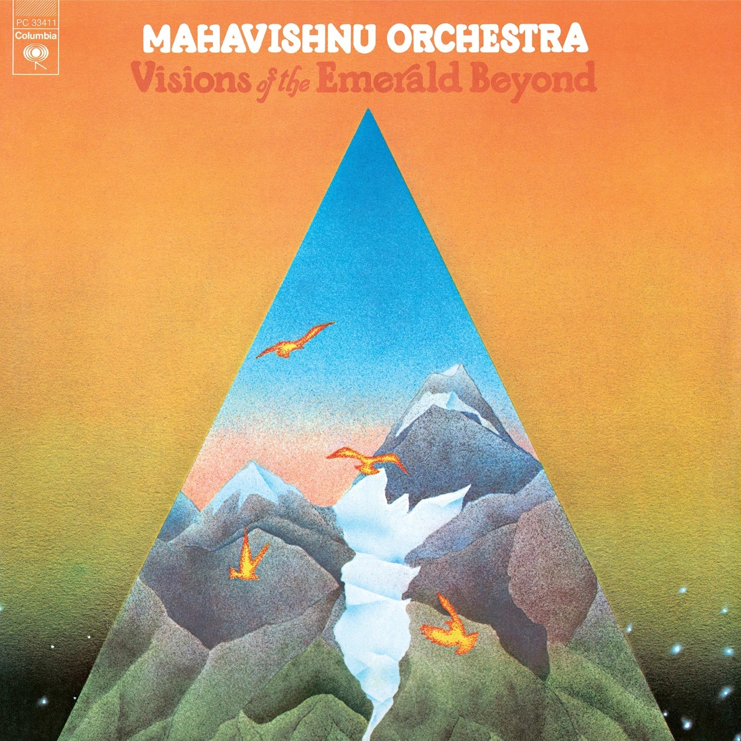 An image of the album Mahavishnu Orchestra - Visions Of The Emerald (1LP/Orange)