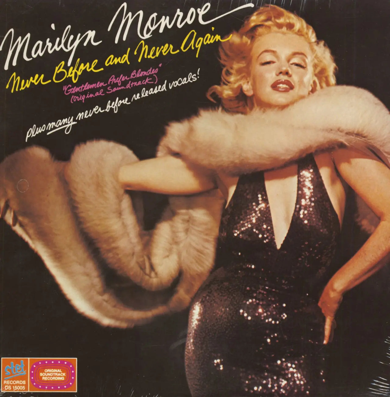 album art of Marilyn Monroe - Never Before and Never Again