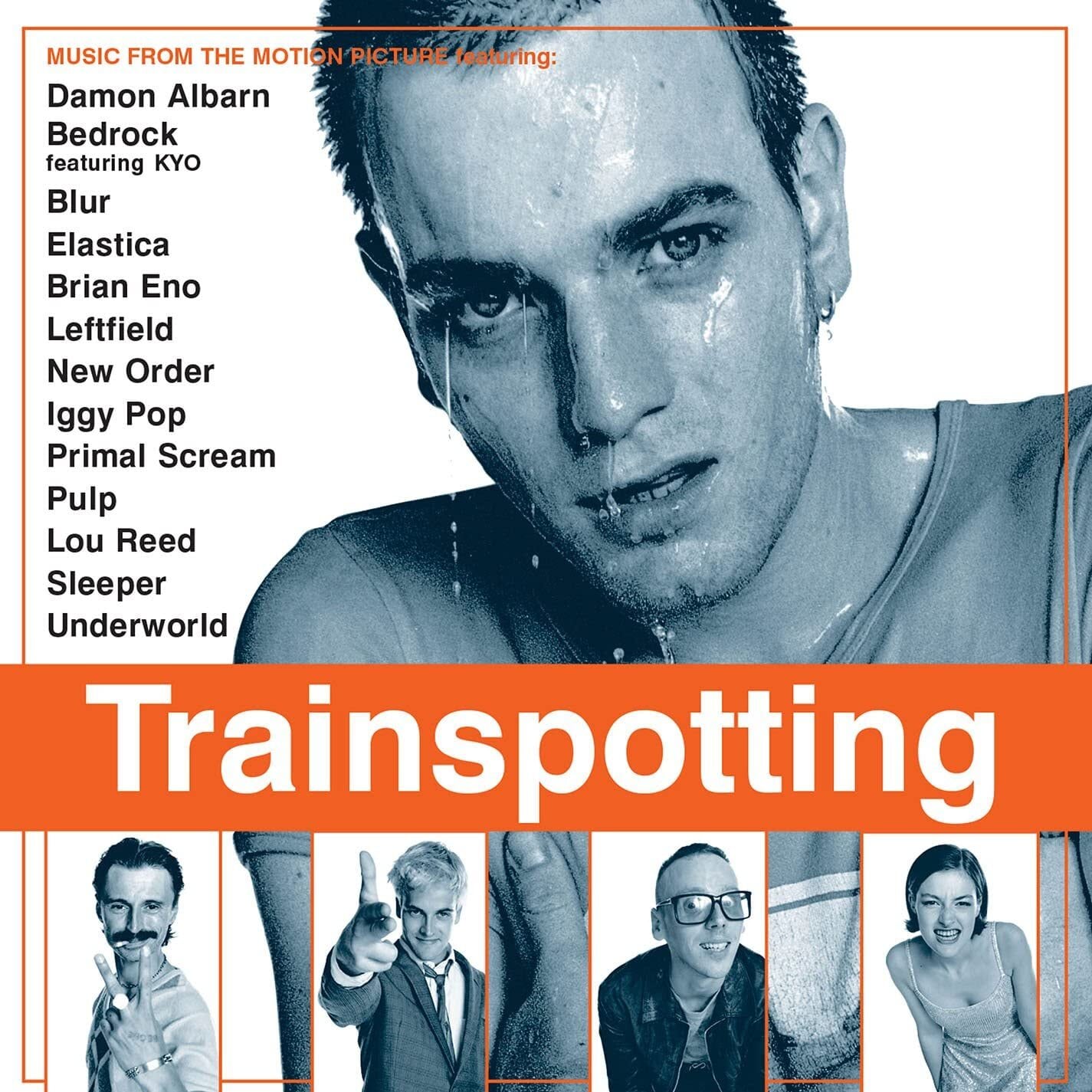 album cover of OST - Trainspotting (2LP/180g/Black/2016)