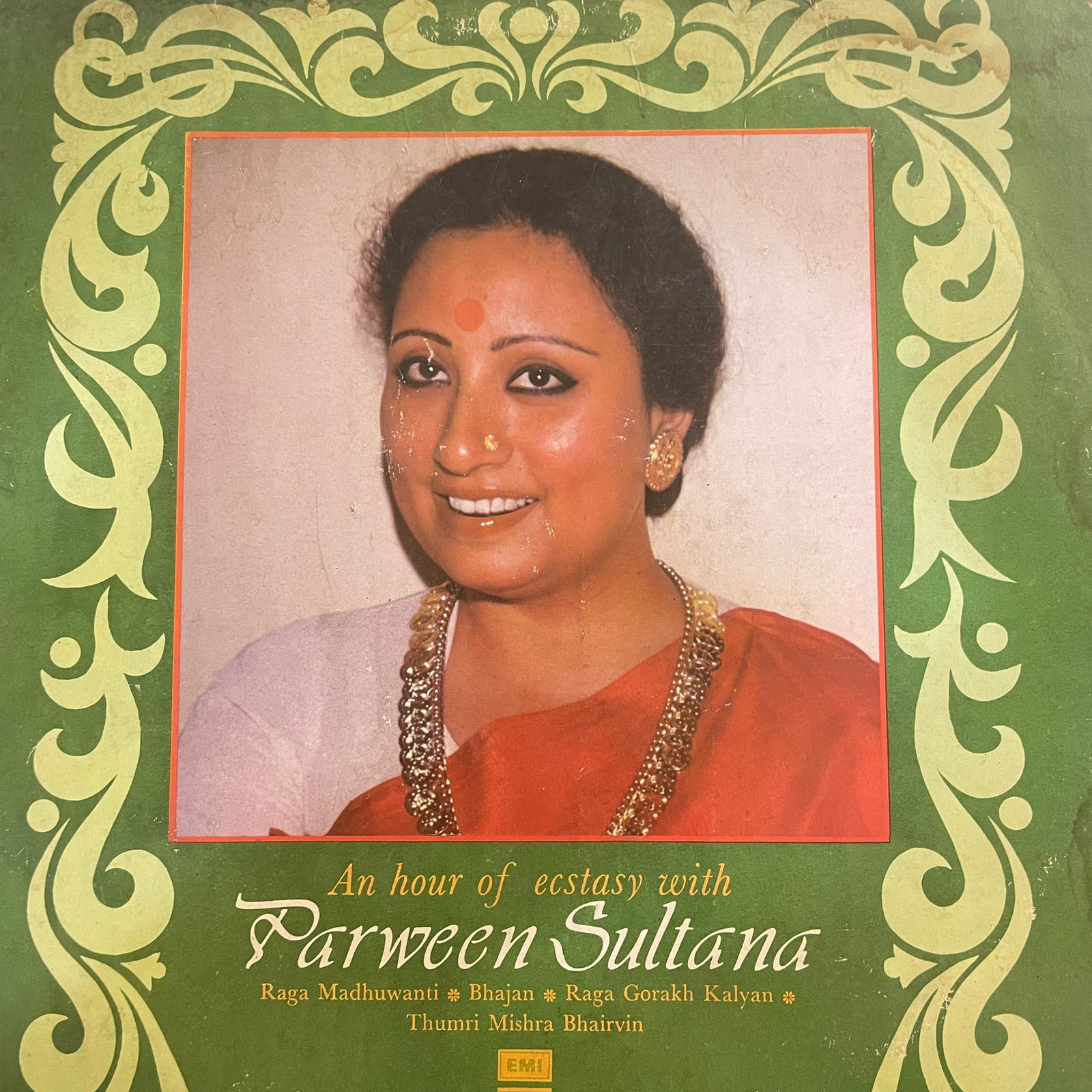 An image of the album Parween Sultana - An Hour Of Ecstasy (DII)