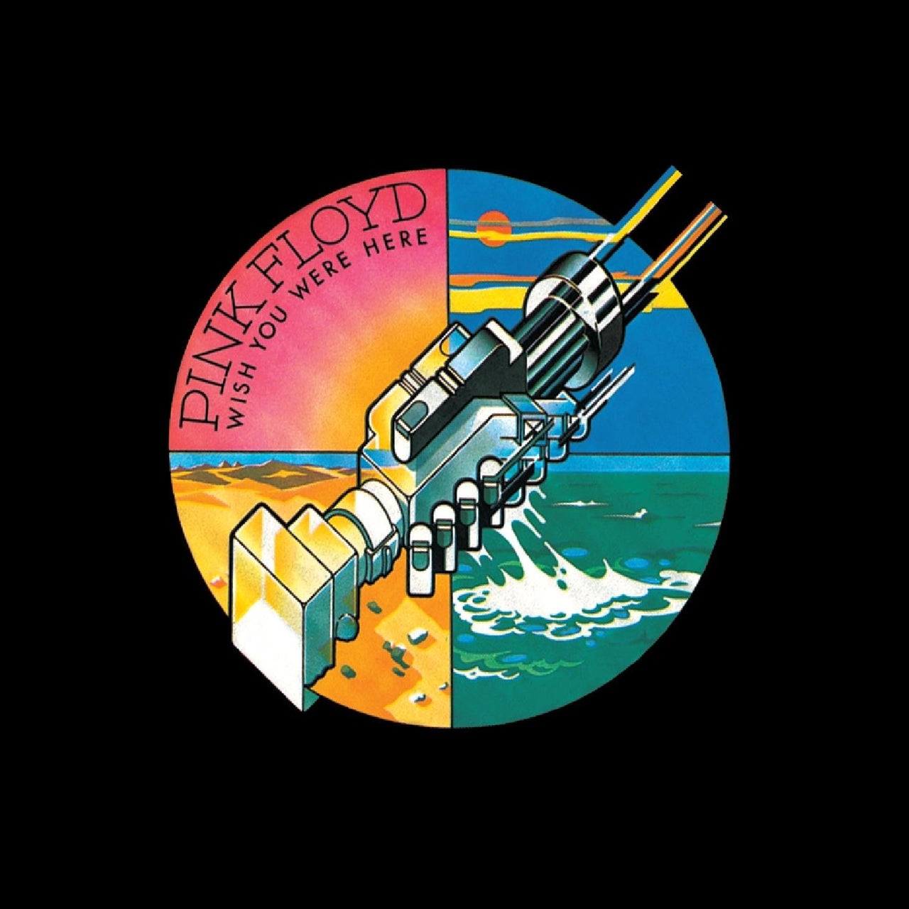 Vinyl Record of Pink Floyd – Wish You Were Here (1LP/180g/Postcard/2016)