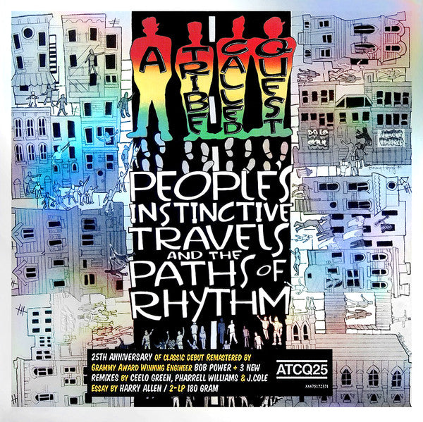 A TRIBE CALLED QUEST - PEOPLE'S INSTINCTIVE TRAVELS AND THE PATHS OF RHYTHM (2LP+3)