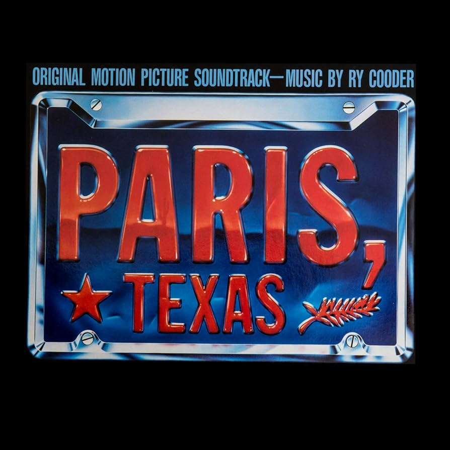 Ry Cooder - Paris  Texas (Soundtrack) Vinyl Record