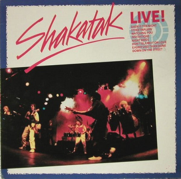 An image of the album Shakatak - Live