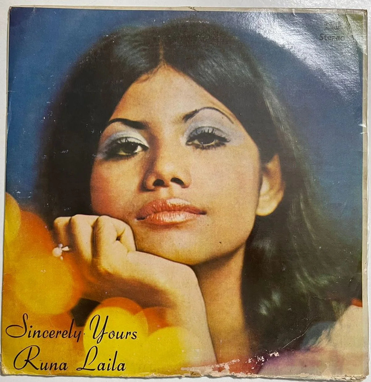 vinyl record of Sincerely Yours - Runa Laila