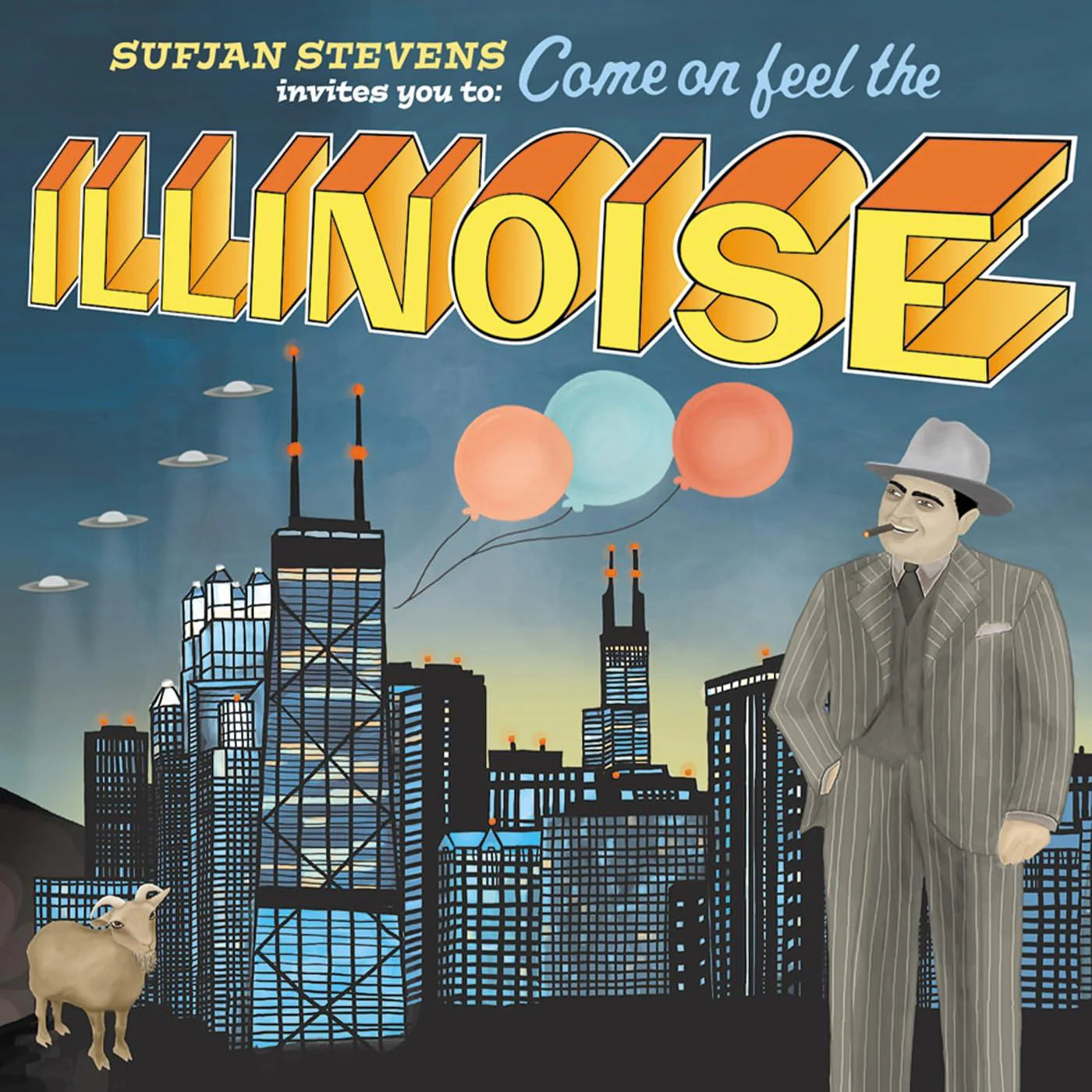 An image of the album Sufjan Steevens - Illinois (2LP/TRIFOLD)