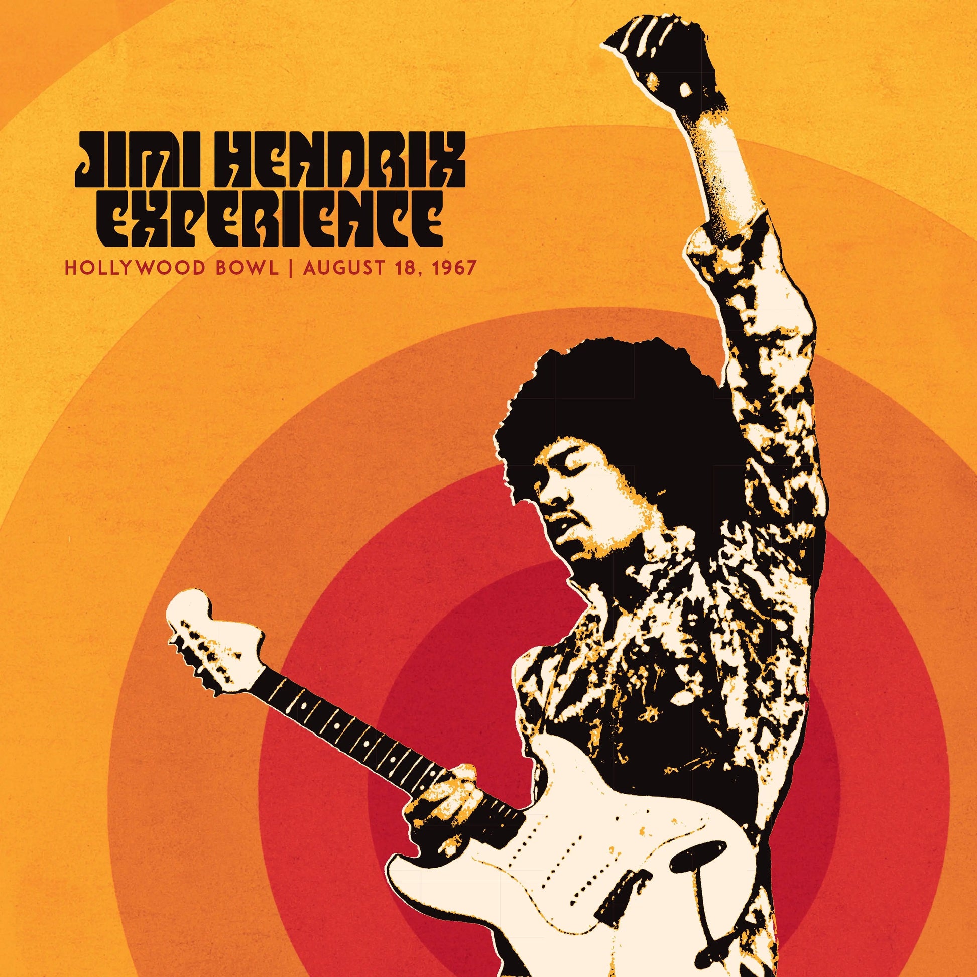 An image of the album The Experience Jimi Hendrix - Live At The Hollywood Bowl: August 18, 1967