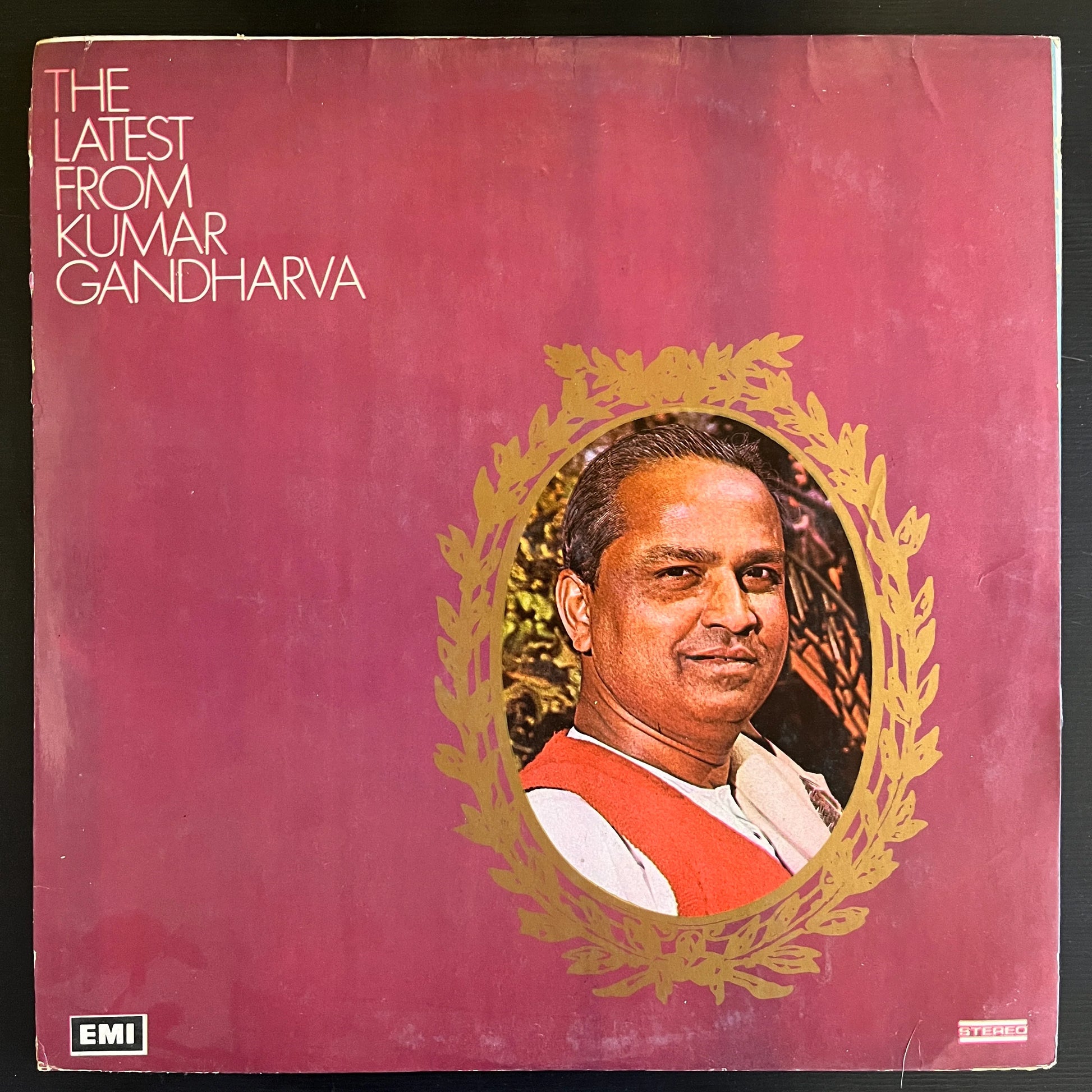 vinyl record of The Latest From Kumar Gandharva