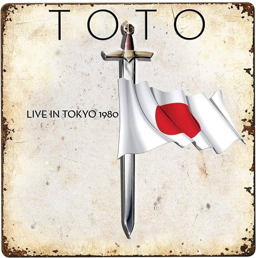 TOTO - LIVE IN TOKYO 1980 (1LP/RED)