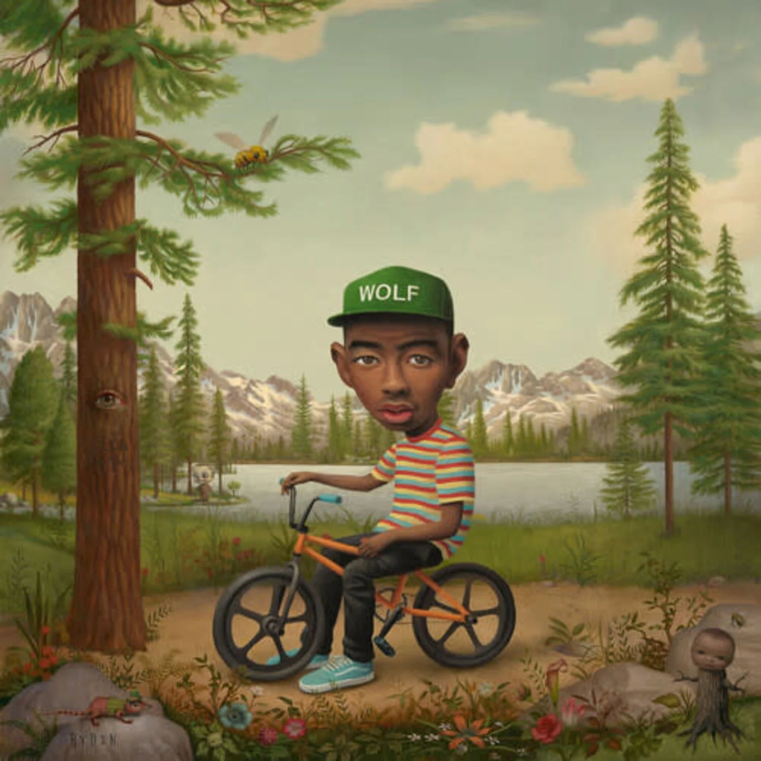 An image of the album Tyler, The Creator - Wolf (2LP/Pink)