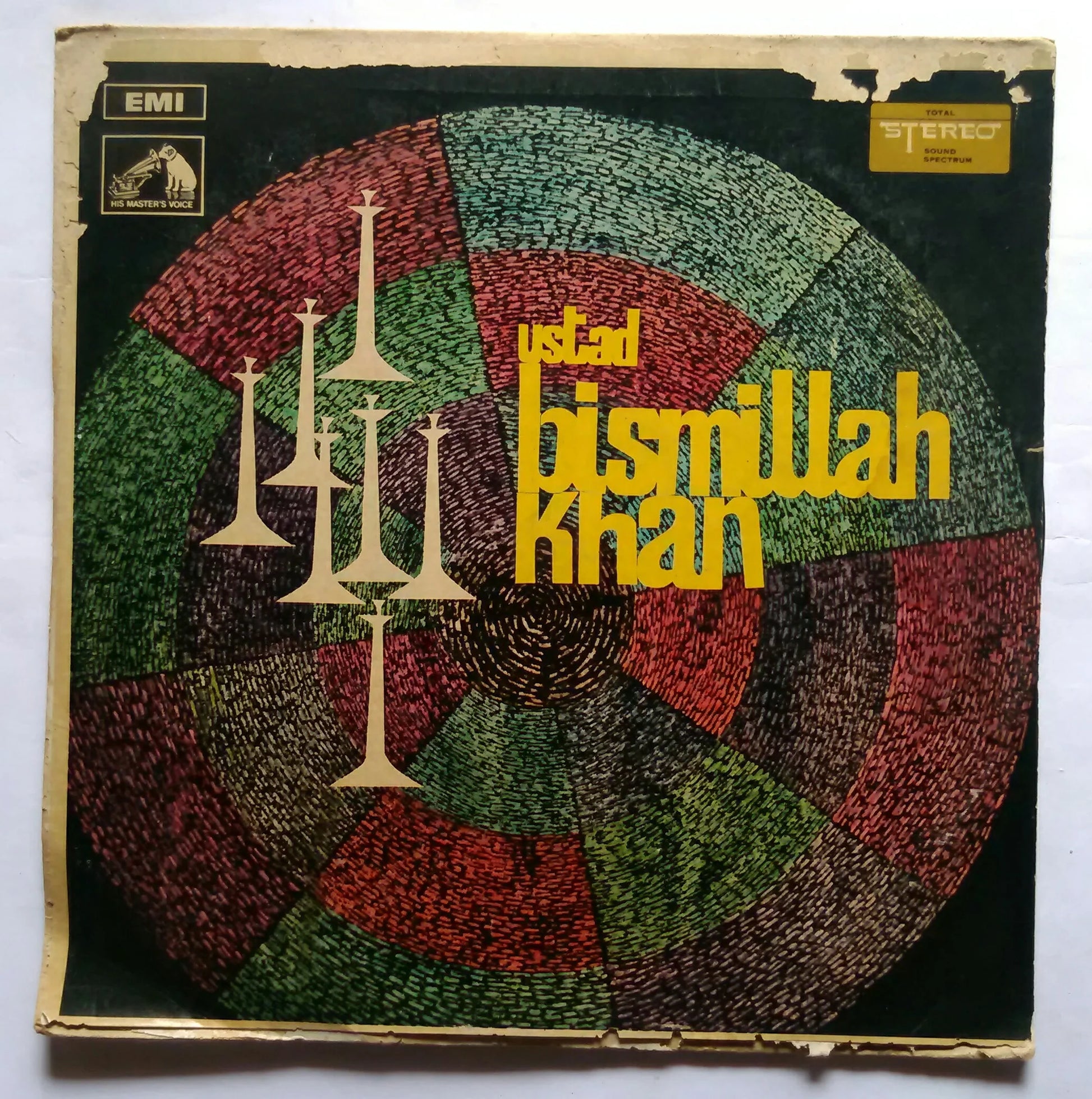 Vinyl Record of Ustad Bismillah Khan - Shehnai (DII)