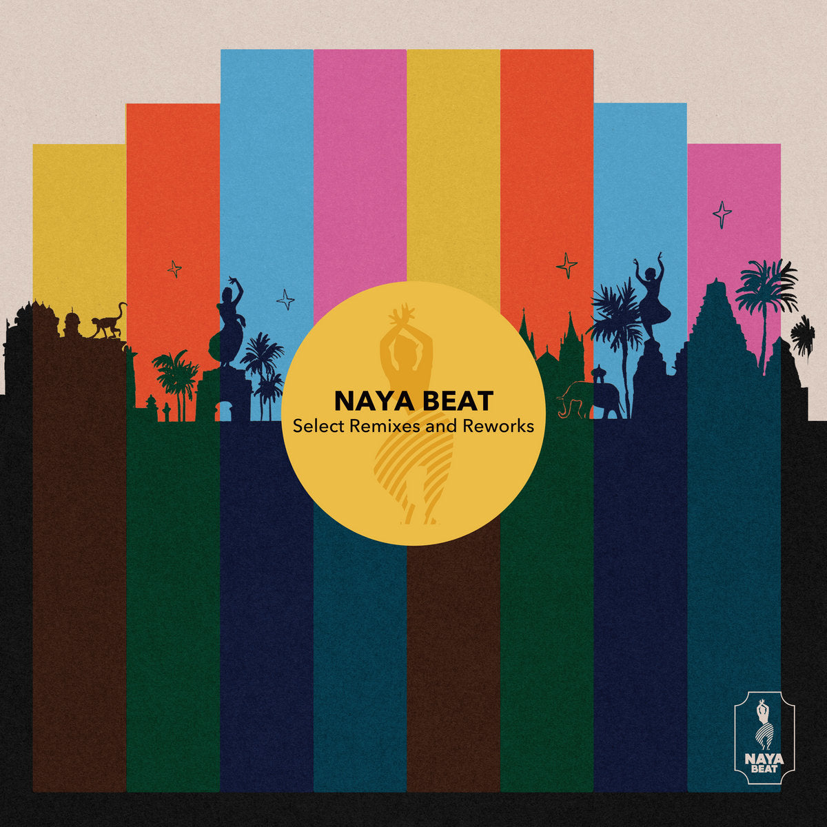 An image of the album Various Artists - Naya Beat Select Remixes and Reworks | Naya Beat Records (NAYA-008)