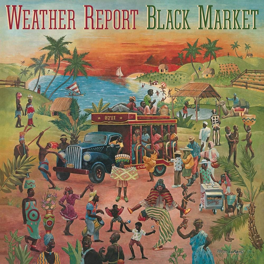 Vinyl Record of Weather Report - Black Market