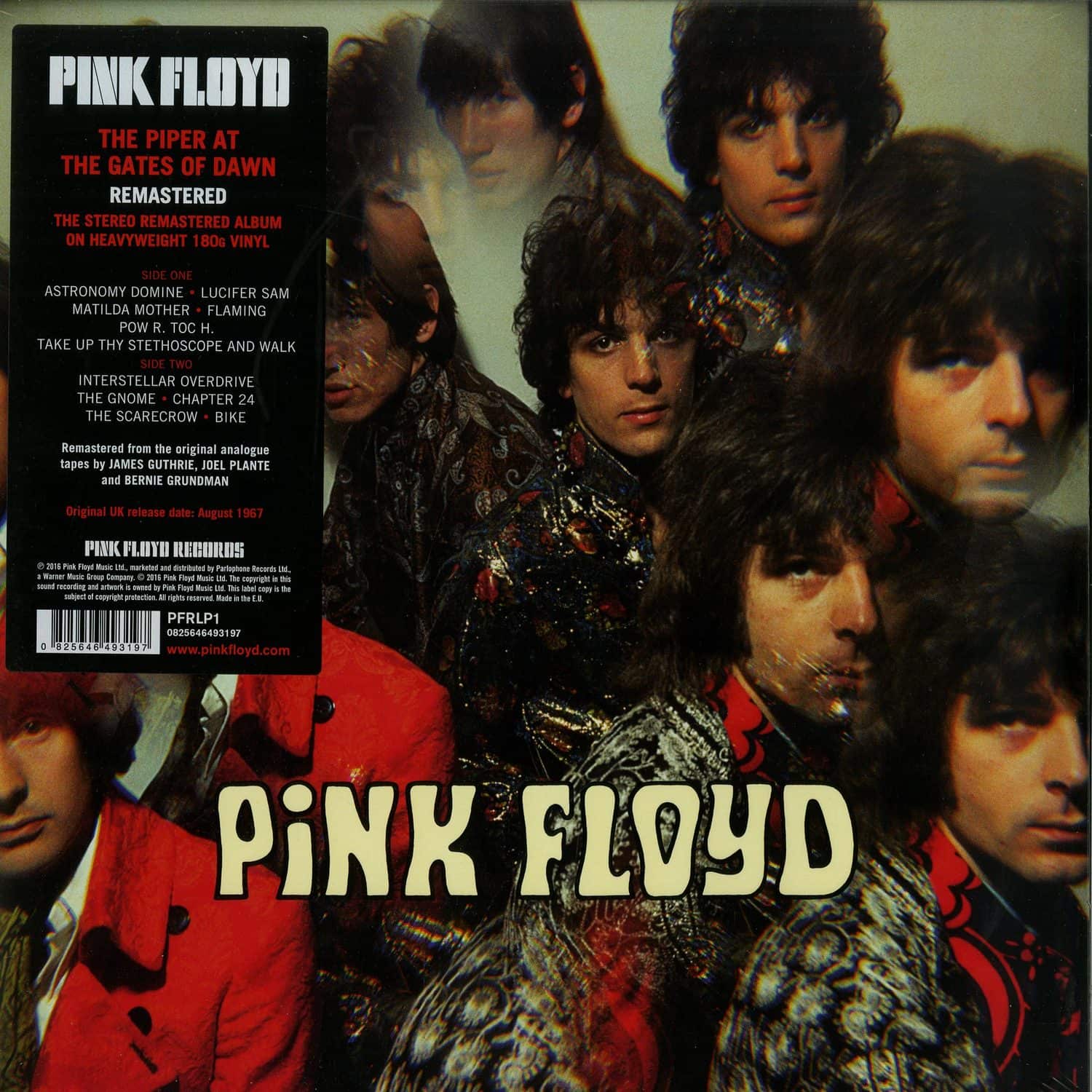 Vinyl Record for Pink Floyd PINK FLOYD - THE PIPER AT THE GATES OF DAWN (1LP/180g/2016)