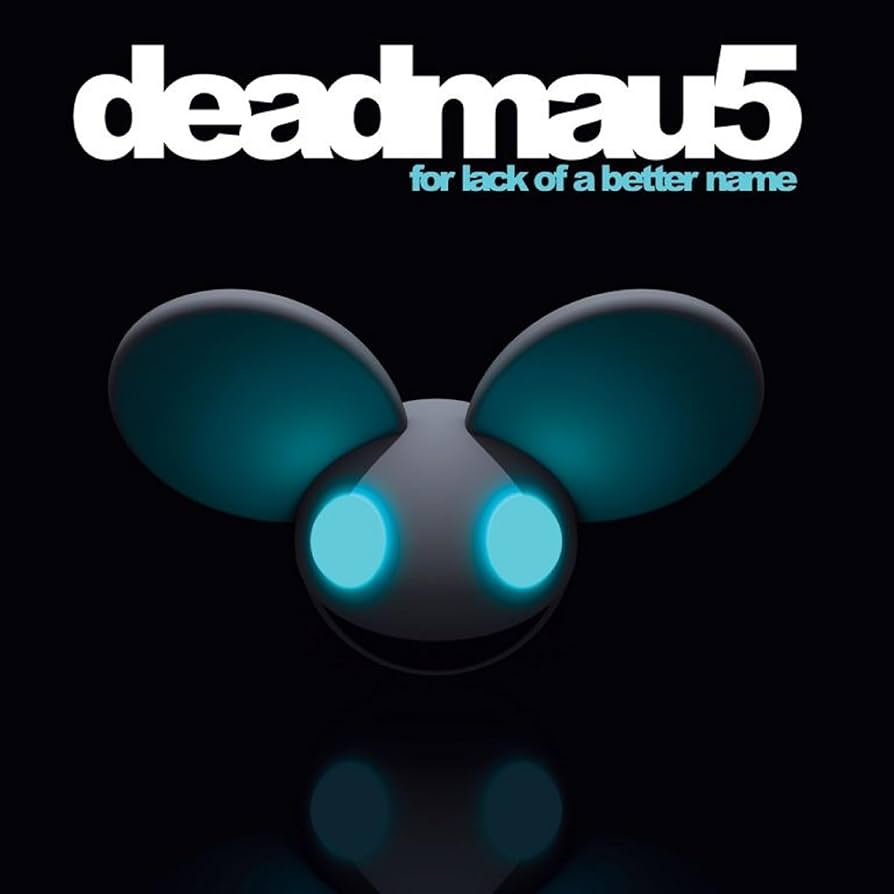 album cover of deadmau5-For Lack Of A Better Name (Coloured Vinyl)