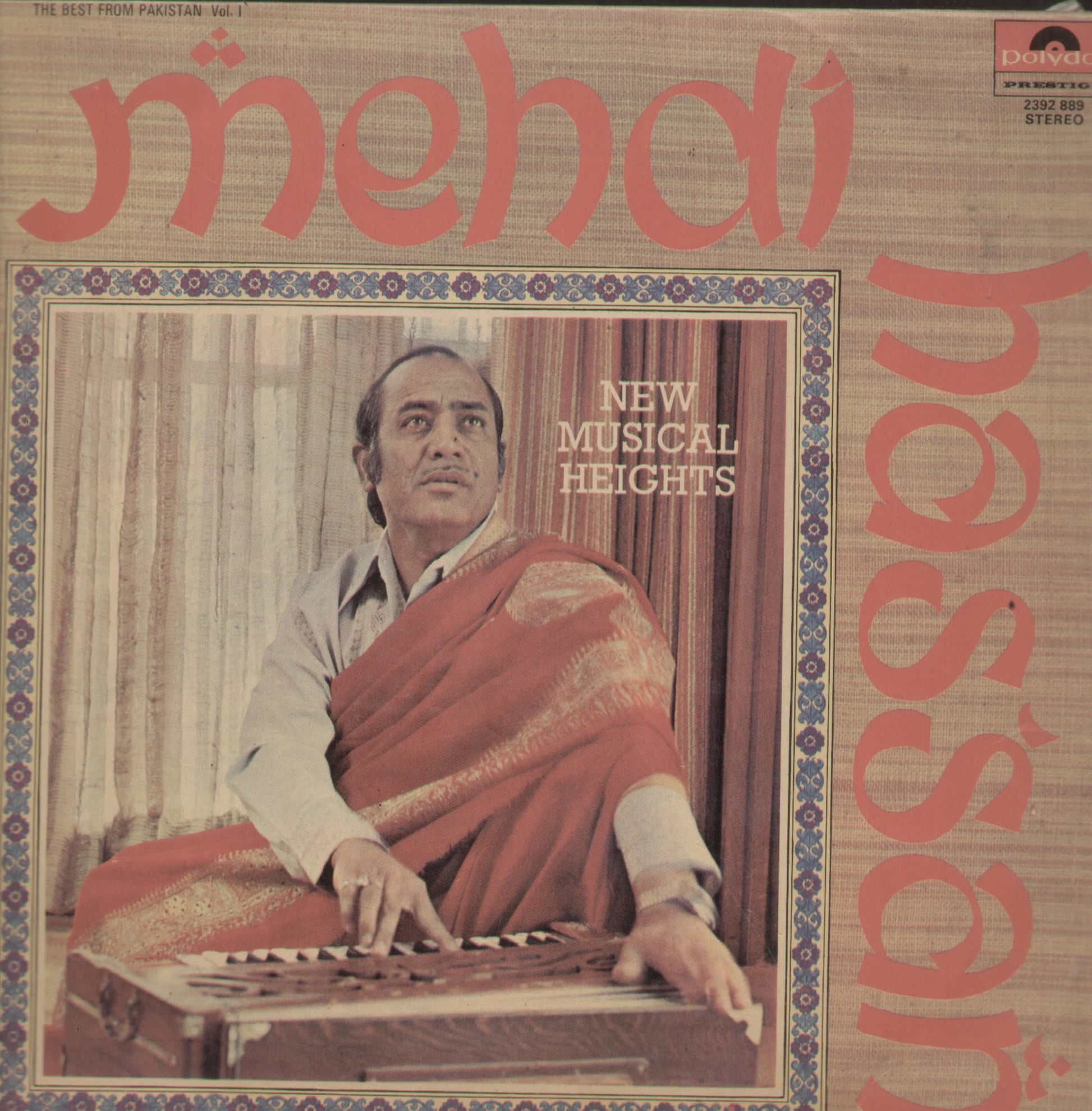 An image of the album MEHDI HASSAN - NEW MUSICAL HEIGHTS (DII)