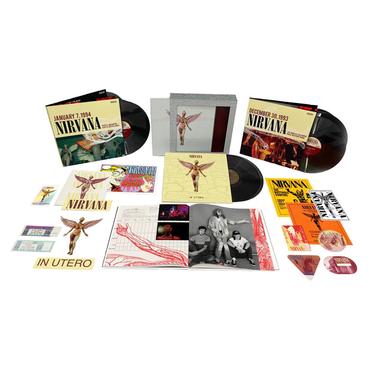 Nirvana - In Utero (Box Set, Deluxe Edition, 30th Anniversary)