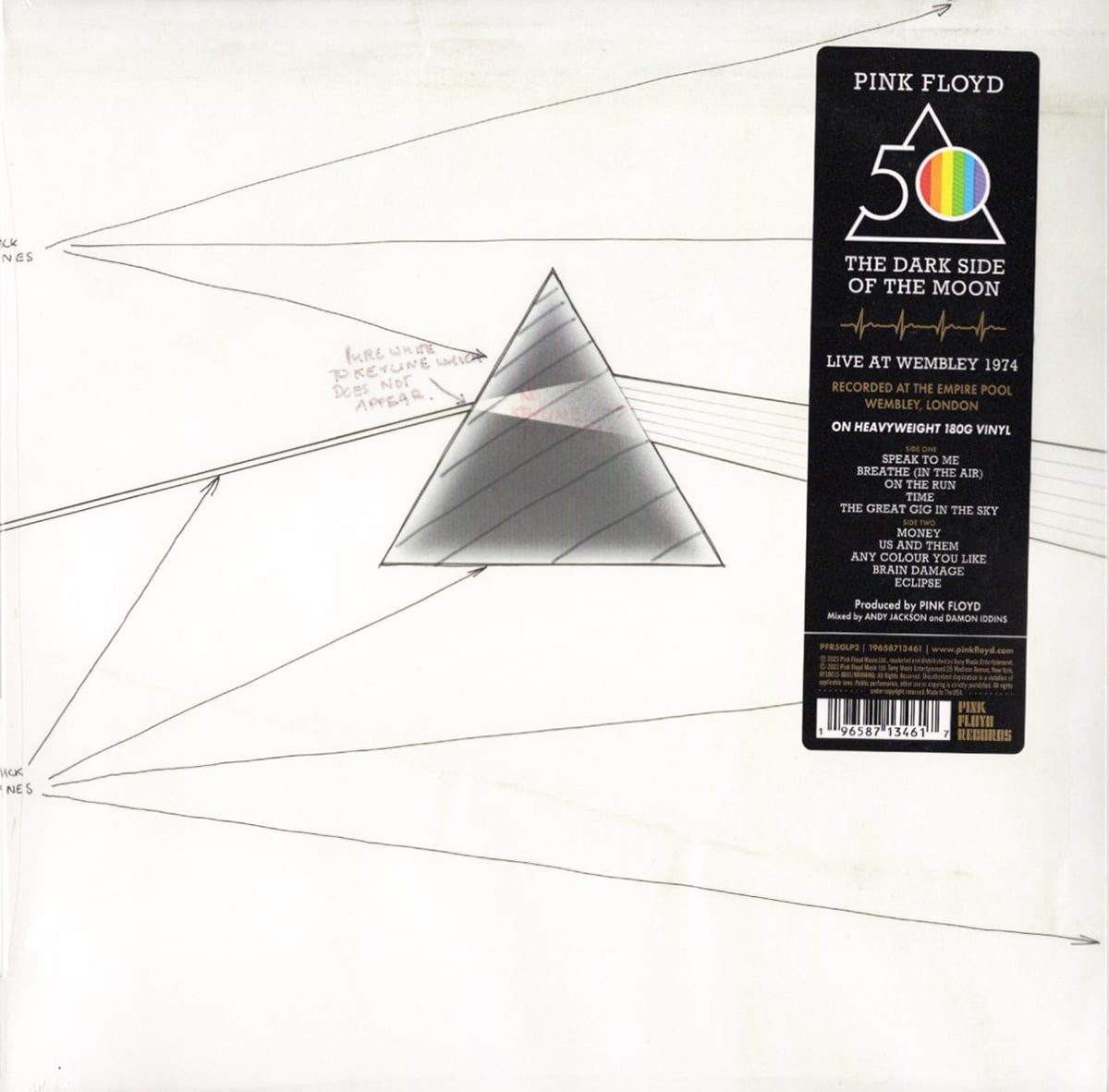 Pink Floyd - LIVE Dark Side Of The Moon(1LP/GF/180G/50TH)
