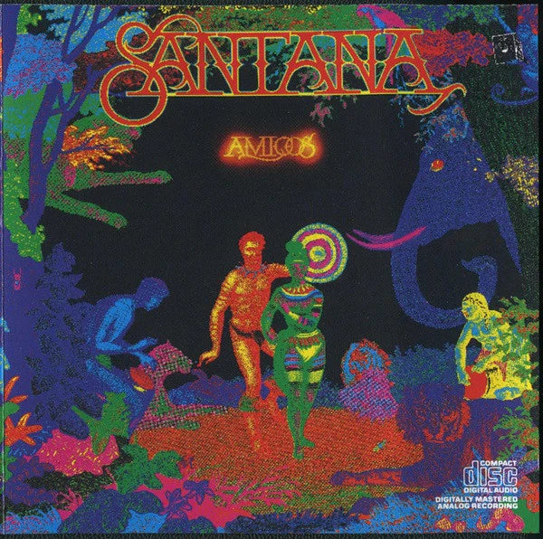 An image of the album SANTANA - AMIGOS (DII)