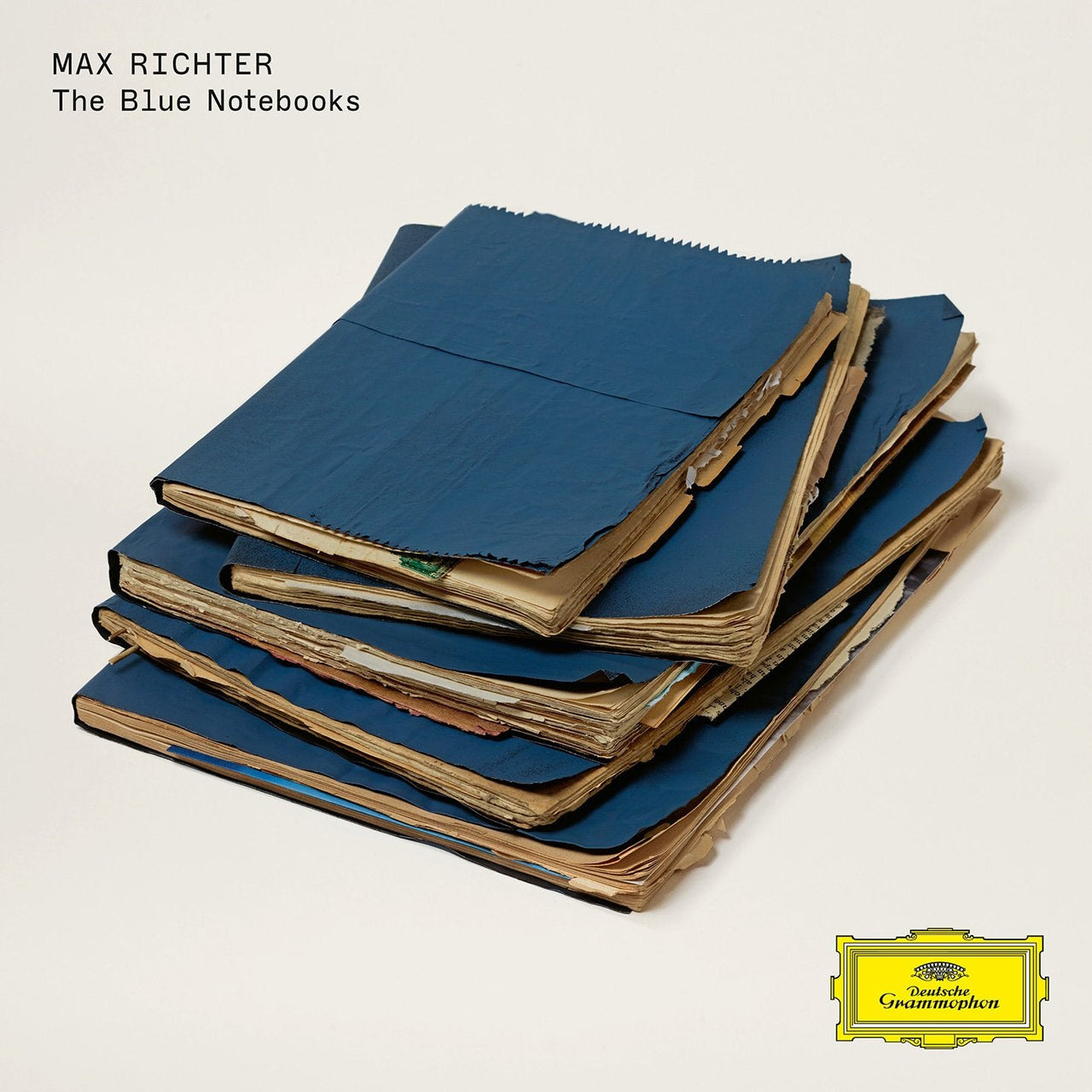 max richter the blue notebooks vinyl record on the jungle floor