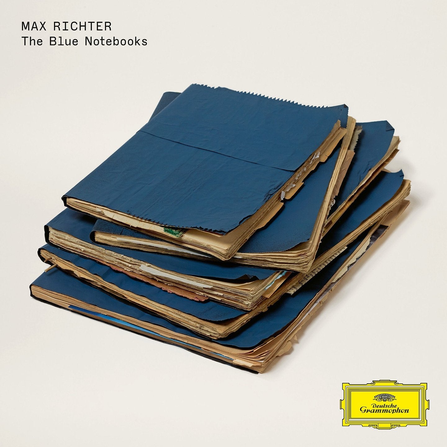 max richter the blue notebooks vinyl record on the jungle floor