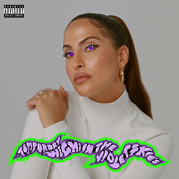 snoh aalegra temporary highs in the violet skies vinyl record on the jungle floor