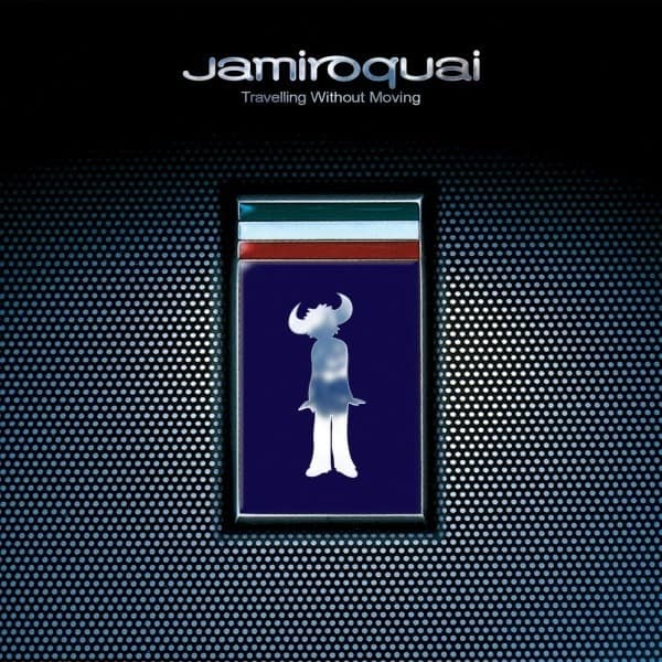 jamiroquai travelling without moving 25th anniversary edition vinyl record on the jungle floor